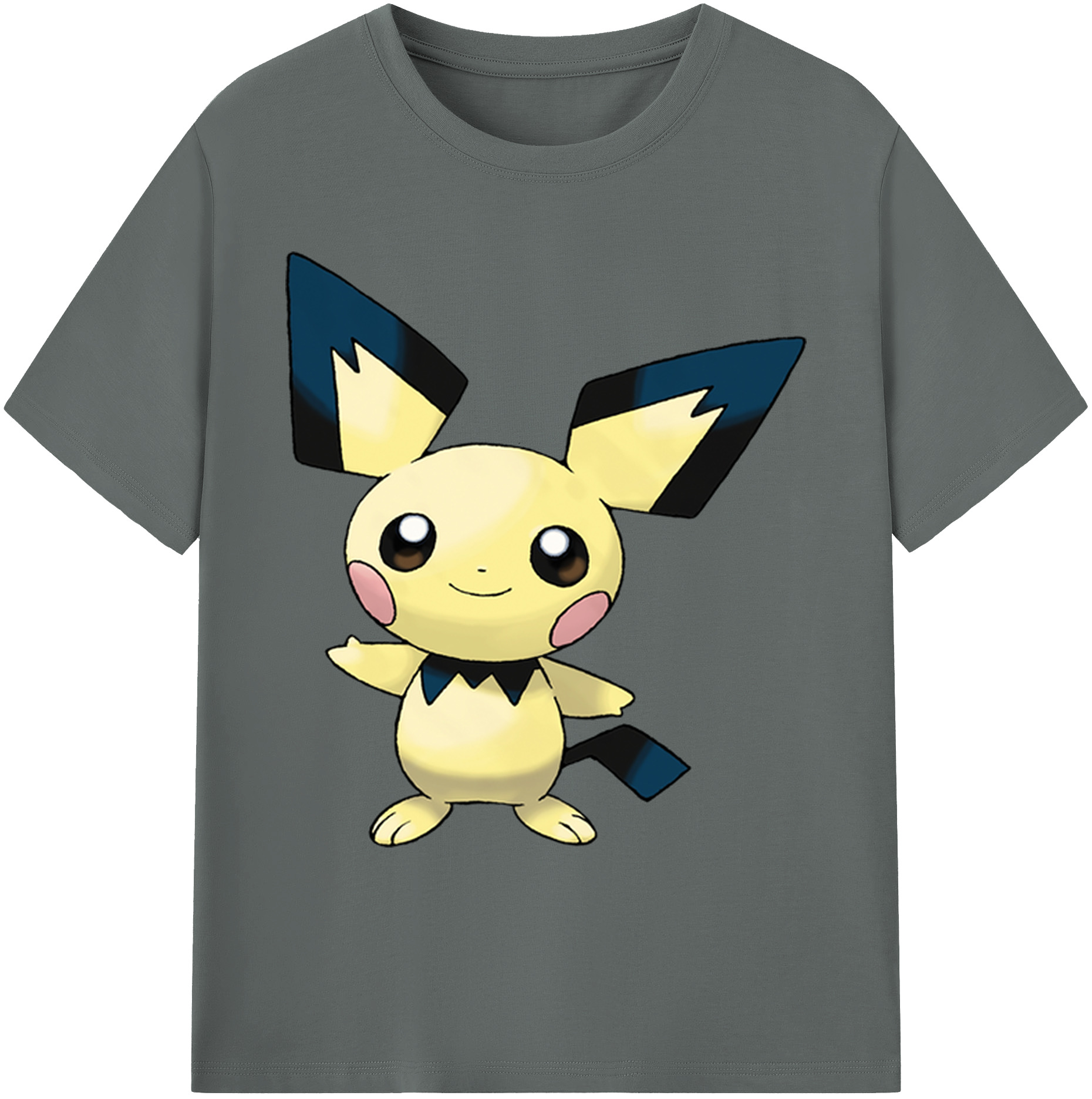 （画像用） ポケットモンスター Pokémon 綿100％ メンズ半袖Tシャツ｜肌触りやわらか＆通気性